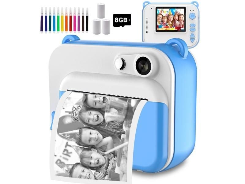 Children's Thermal Printer Digital Photo Camera For Kids Birthday Gift Carousel 2