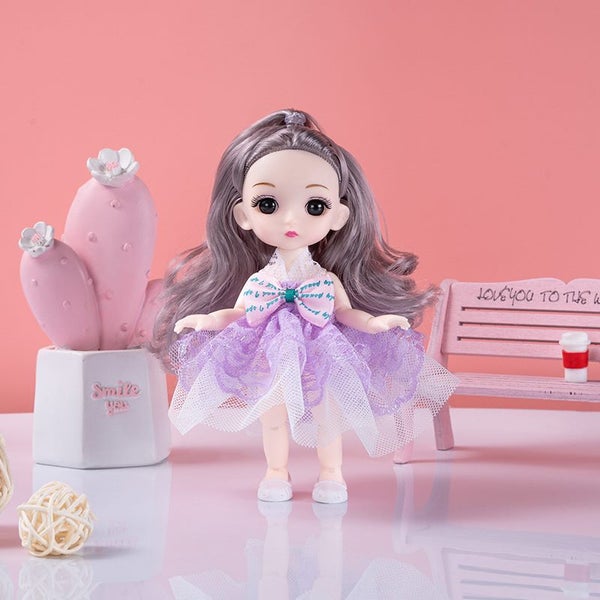 17cm Cute Children's Toy Cross-Dress Doll Girl's Gift Doll Carousel 1
