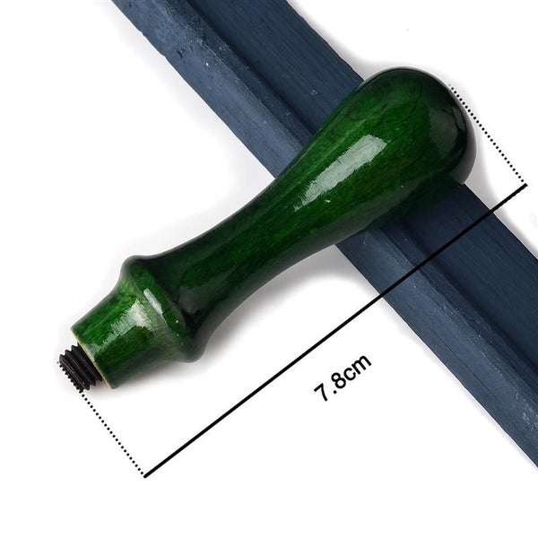 Retro Seal Stamp Wood Handle For Wax Antique Sealing Wax Stamps Carousel 6