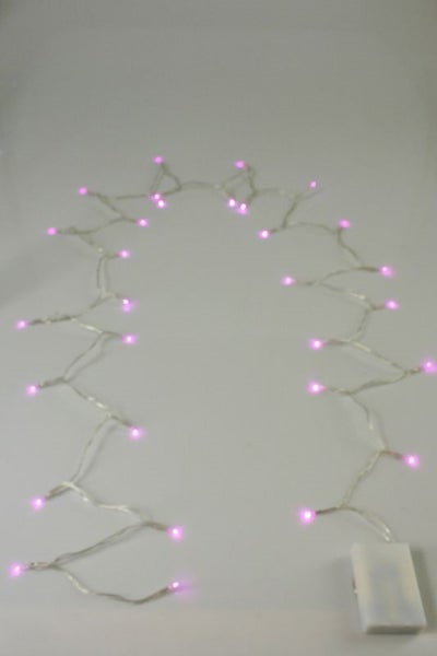 LED Strand - Light Pink - Light Pink - Set of 6 Carousel 1