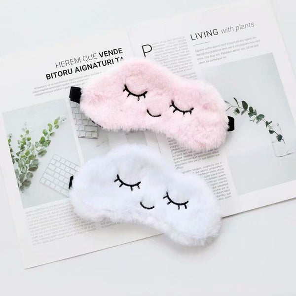 Cartoon Sleeping Eye Mask Plush Eye Shade Cover Eyeshade Cloud Eye Carousel 2