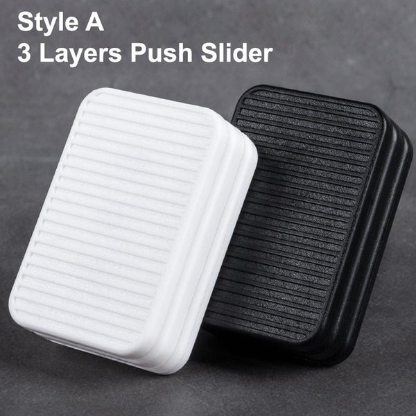 New Magnetic Fidget Sliders EDC Fidget Push Clickers ABS Haptic Carousel 1