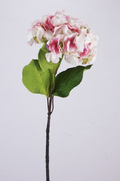Artificial Deluxe Hydrangea - Pink - Set of 4 Carousel 1