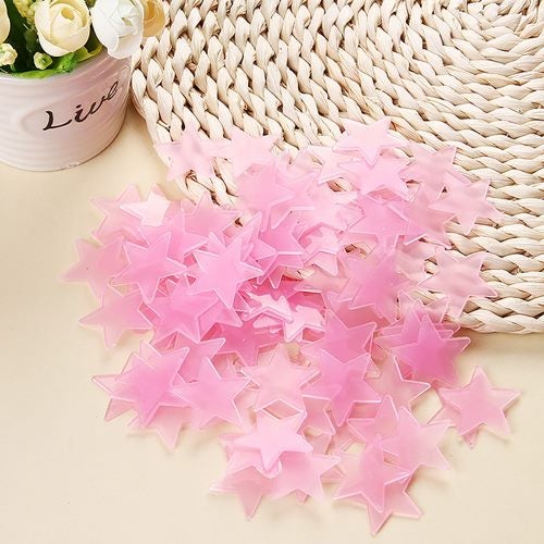 100Pcs Luminous Wall Stickers Glow In The Dark Stars Stickers For Carousel 1