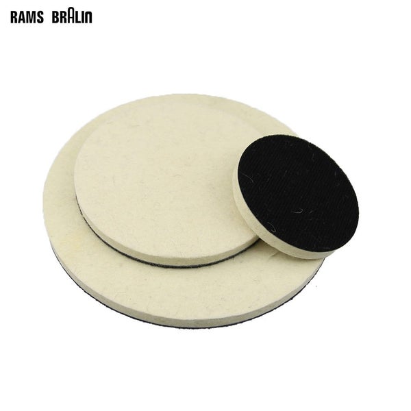 1 piece 2" - 7" Optional Flocking Wool Felt Polishing Wheel Carousel 1