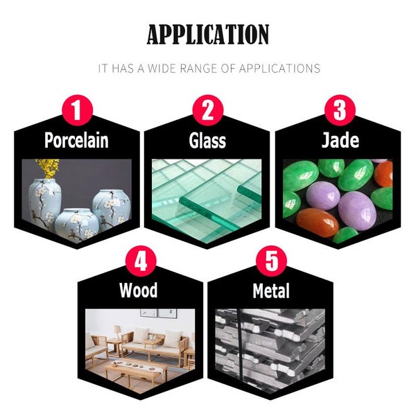 1 piece 2" - 7" Optional Flocking Wool Felt Polishing Wheel Carousel 6