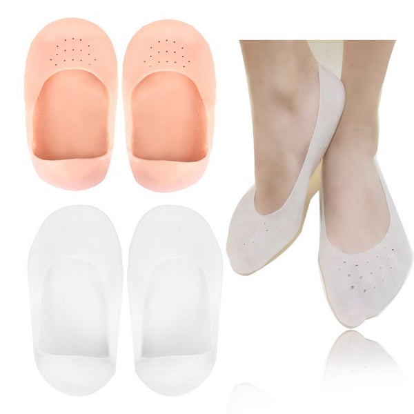 1Pair Silicone Insole Moisturizing Socks Heels Protector Anti Crack Carousel 2