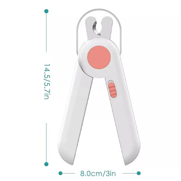 Professional Cat Nail Clipper Cat Cutter Scissors with Light Pet Nail Carousel 7