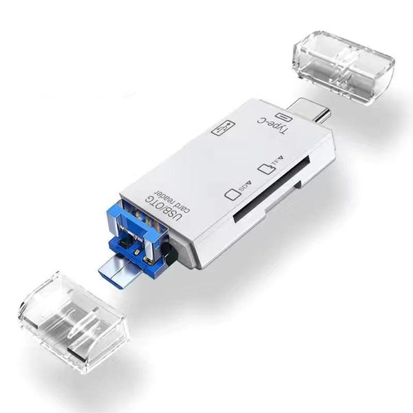 SD Card Reader USB C Card Reader USB 2.0 TF/Mirco SD Smart Memory Carousel 1