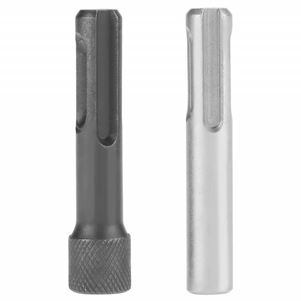 2PCS SDS Plus To 1/4" Inch Hex Socket Nut Impact Driver Socket Adaptor Set Carousel 9