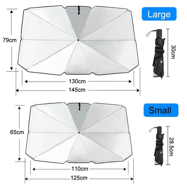 Car Sun Shade Protector Parasol Auto Front Window Sunshade Covers Car Carousel 7