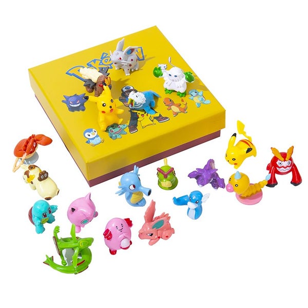 Pokemon Figures 20Pcs with Box Pikachu Action Anime 3-6CM Pok mon Carousel 1