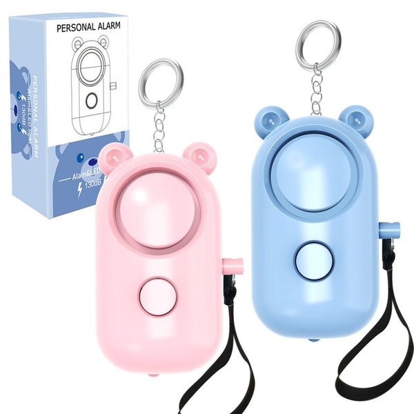 Self Defense Alarm 130 DB Girl Women Security Protect Alert Personal Carousel 2
