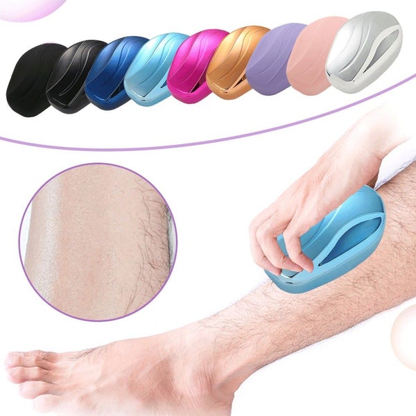 Glass Nano Crystal Hair Removal Safe Painless Physical Epilator For Carousel 2