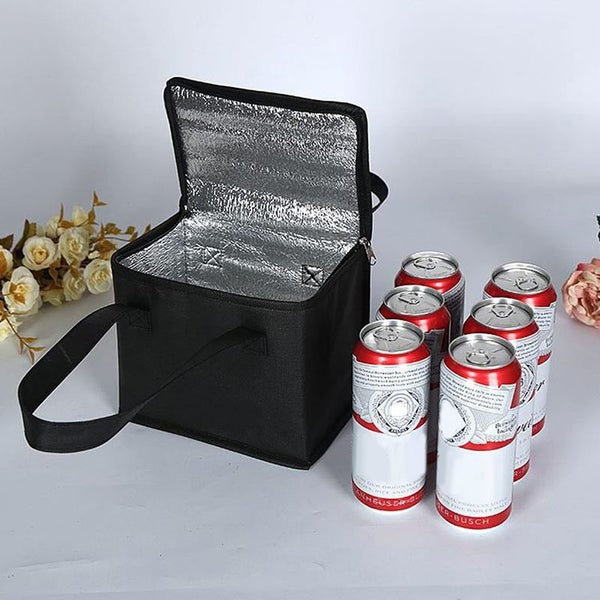 Portable Lunch Thermal Bag Picnic Insulated Lunch Box Foldable Ice Carousel 2