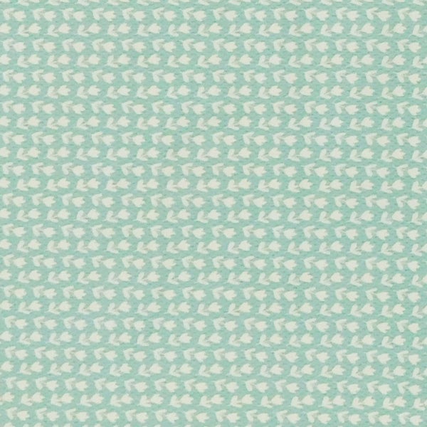 Quilting Patchwork Sewing Fabric Flower Festival Aqua 50x55cm FQ Carousel 3