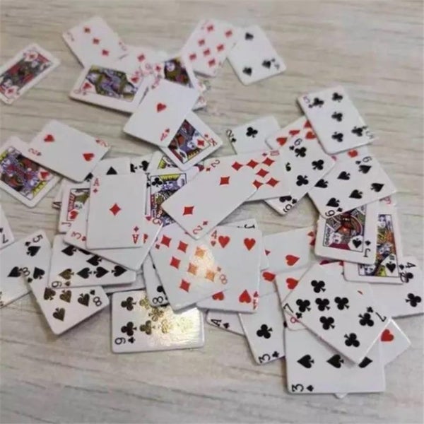 Mini playing card Funny toy Super small playing cards Funny gift Carousel 2
