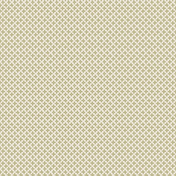 Quilting Patchwork Sewing Fabric Blume and Grow Floral Green Crosses 50x55cm FQ Carousel 1