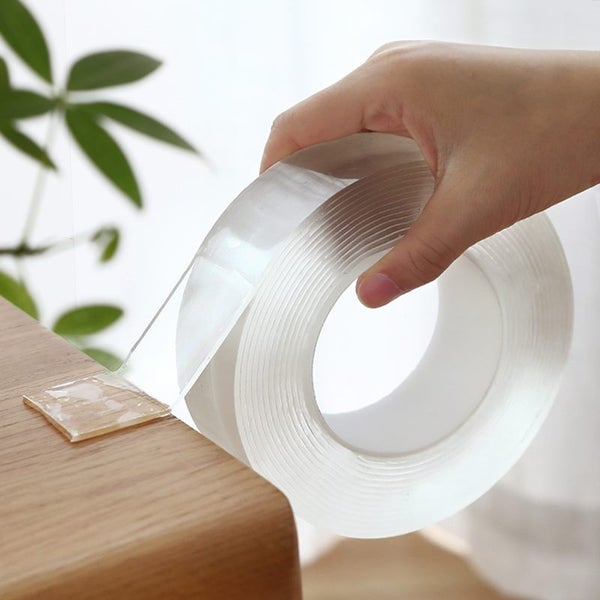 5M Transparent Nano Tape Washable Reusable Double-Sided Tape Carousel 1
