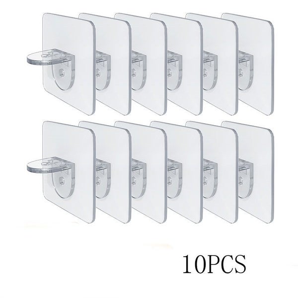 Shelf Support Pegs Adhesive Shelves Clips Strong Partition Pin for Carousel 1