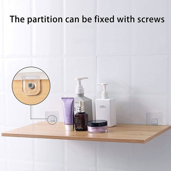 Shelf Support Pegs Adhesive Shelves Clips Strong Partition Pin for Carousel 7