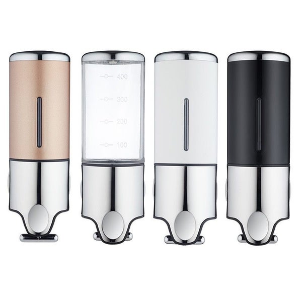 Bathroom Foam Soap Dispenser Hand Sanitizer Holder Wall Mount Soap Carousel 7