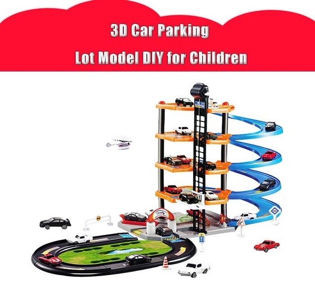 3D Car Parking Lot -- LARGE Carousel 1