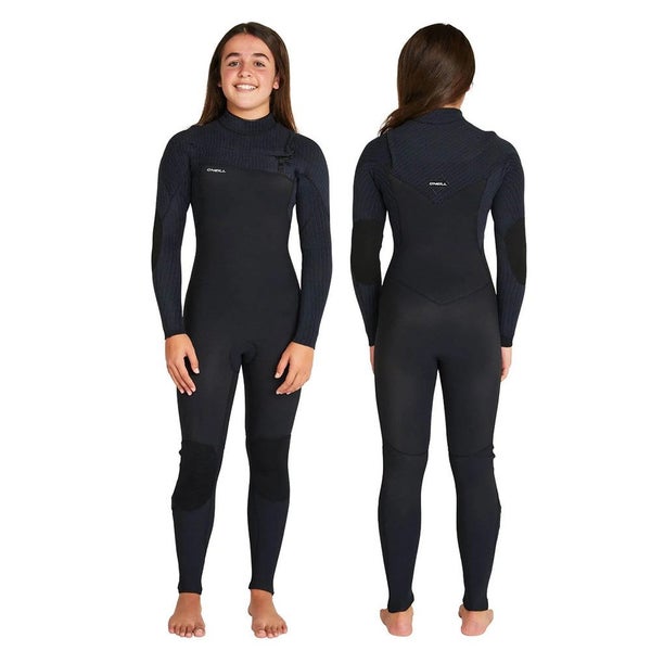 ONEILL GIRLS HYPERFREAK CHEST ZIP 3/2MM+ FULL STEAMER Carousel 1