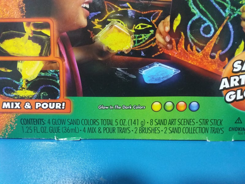 GLOW EXPLOSION SAND $1 reserve Carousel 7