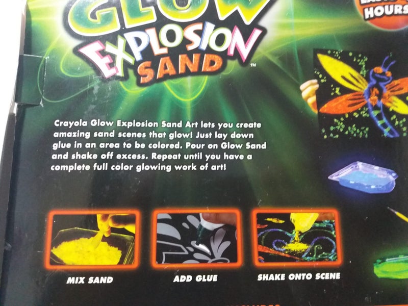 GLOW EXPLOSION SAND $1 reserve Carousel 2