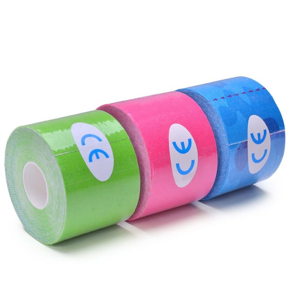 5M Lenght Elastic Kinesiology Tape Athletic Recovery Elastic Tape Carousel 6