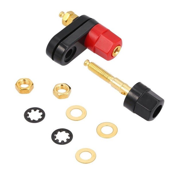 Hod Health And Home 4Mm Banana Socket Dual Female Terminal Binding Post For Ampl Carousel 5