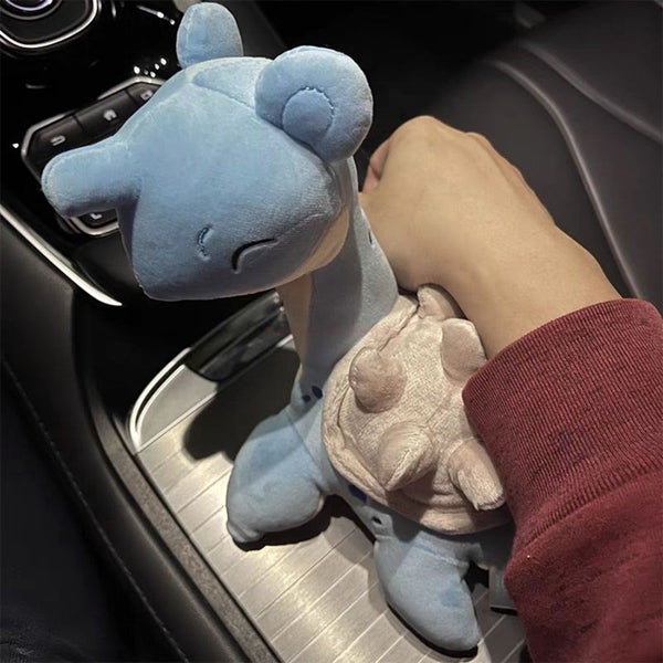 Takara Tomy Kawaii Wink Lapras Pokemon Plush Toys Anime Pokemon Hand Carousel 6