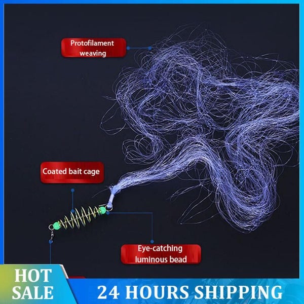 Multi Size Fish Net Sticky Fish Net Fishing Bait Tackle Trap Outdoor Carousel 2