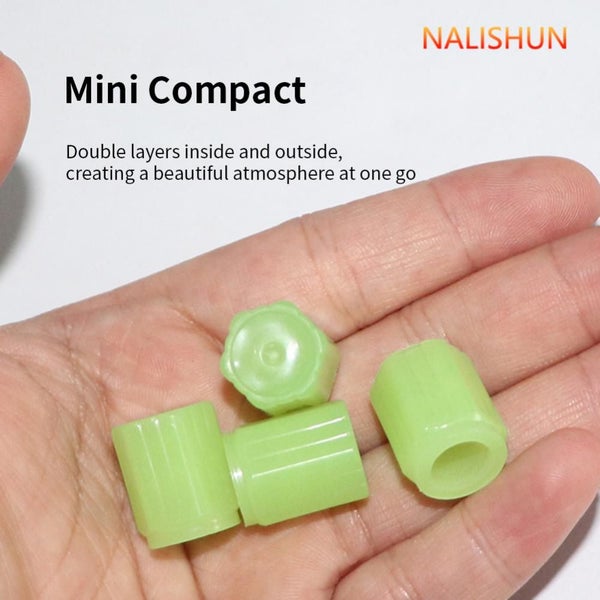 1/4 Pcs Luminous Valve Caps Night Glowing Car Motorcycle Bicycle Carousel 2