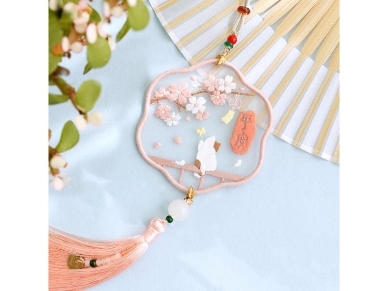 Embroidery Diy Hand Embroidery Cross-stitch Rabbit Needlework Knitting Carousel 1
