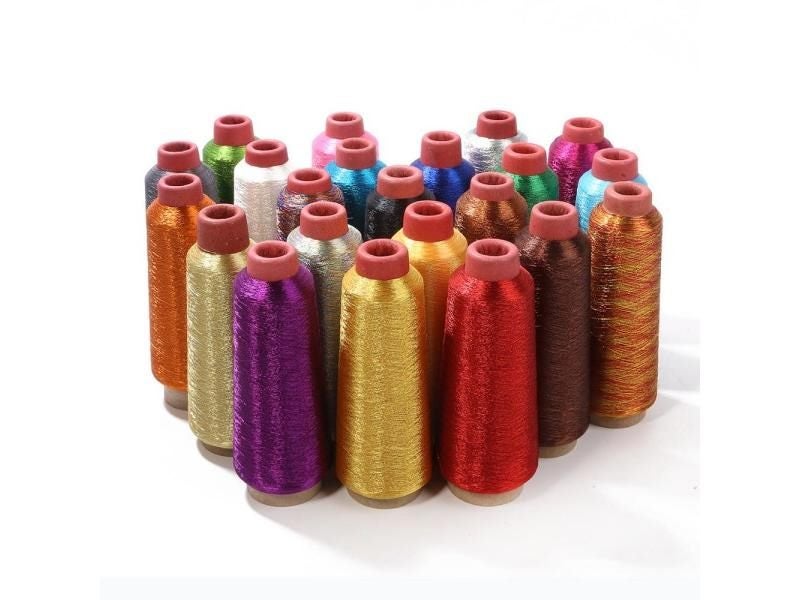 Mix Color Pick 3200m Roll DMC Metallic Yarn Threads For Embroidery Sewing Carousel 2