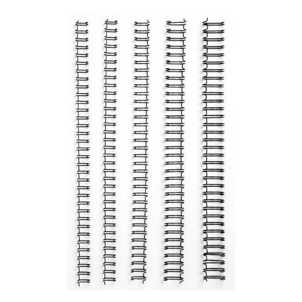 Gbc binding wire 34 loop 6mm black pk100 Carousel 1