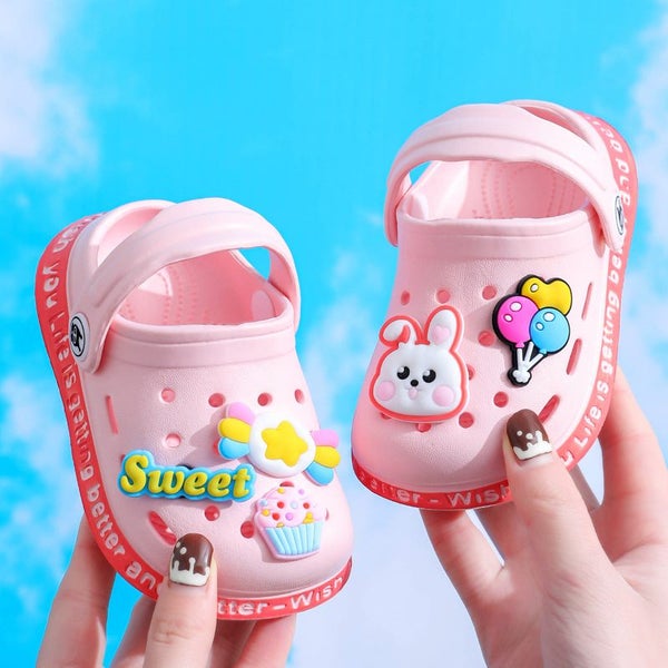 Summer Baby Sandals Cartoon Mules Slippers Fashion Soft Kids Cartoon Carousel 1