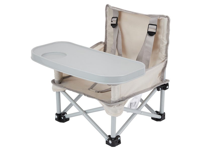 Portable Baby Booster Chair Detachable Table w/ Cup holder and Carry Bag Carousel 1