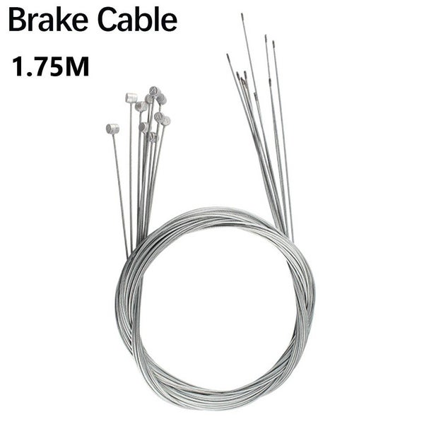 10Pcs MTB Bicycle Brake Cable Shift Cable 2M Bike Speed Line Set Carousel 1