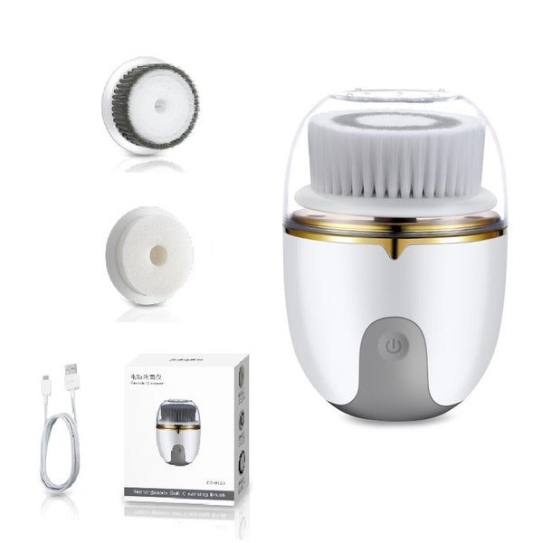SHKOU Facial Cleaning Brush Electric Facial Exfoliating Massage Brush Carousel 1