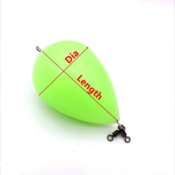 Egg Float Upward Luminous Bobber Fluorescence Float Fishing Float Carousel 2