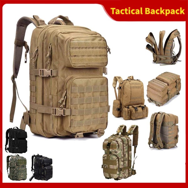 Men Army Military Tactical Backpack 800D Polyester Large Capacity Carousel 2