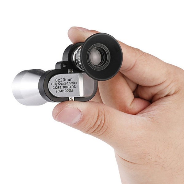 8x20 HD Night Vision Mini Pocket Zoom Monocular Outdoor Portable Carousel 2