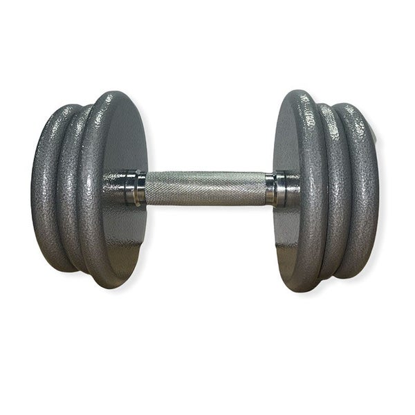 20KG Round Steel Dumbbells/ PRO Style Cast Metal Iron Dumbbells (EZ038-8) Carousel 3
