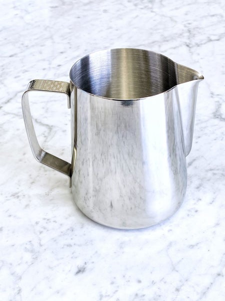 COFFEE TECH Milk Jug 400ML - Silver Carousel 1