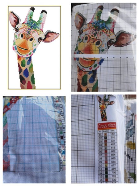 Giraffe kit ( 11ct ) Inked Carousel 2
