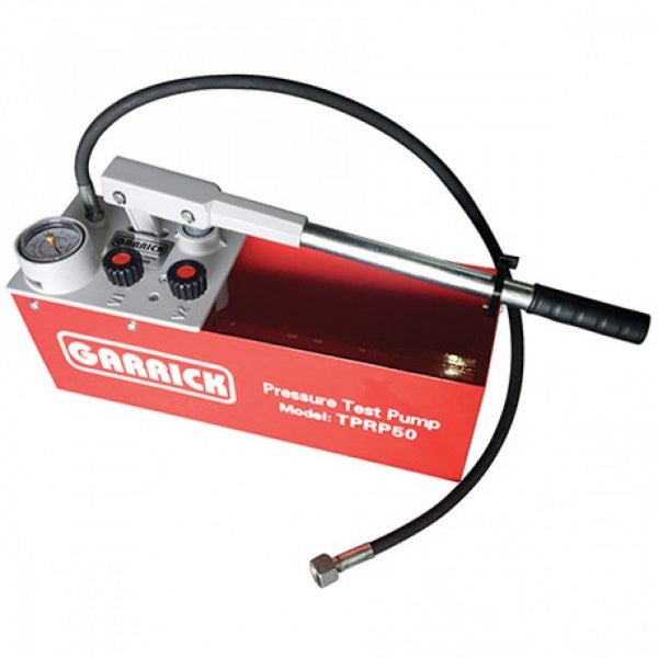 Garrick Manual Pressure Test Pump 0-50 Bar Carousel 1