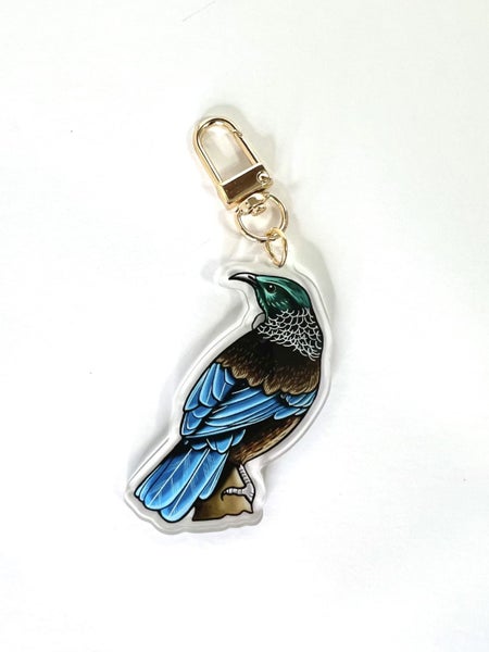 ACRYLIC CHARM ~ NZ Tui Carousel 1